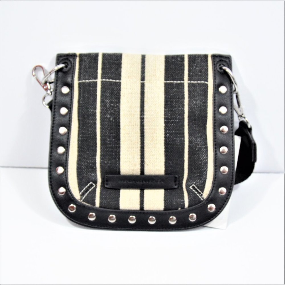 French Connection Mini Fina Canvas Crossbody Bag